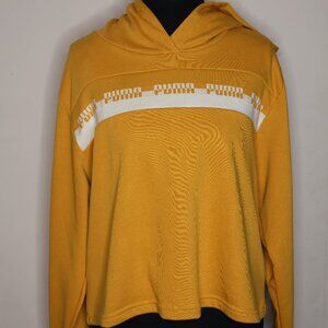 PUMA Women’s Yellow Athletic Hoodie